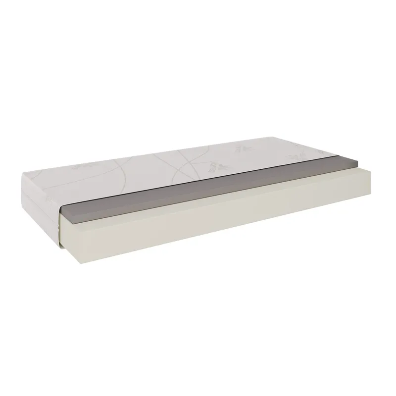 Tarvik skummadrass 90x200 cm, Hvit