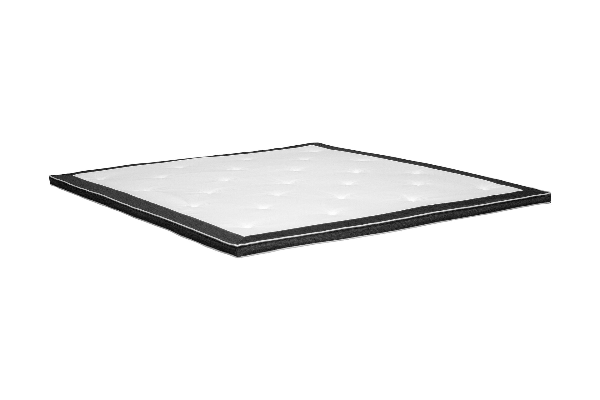 Tess Overmadrass Polyeter 180 cm Ancona - Grå