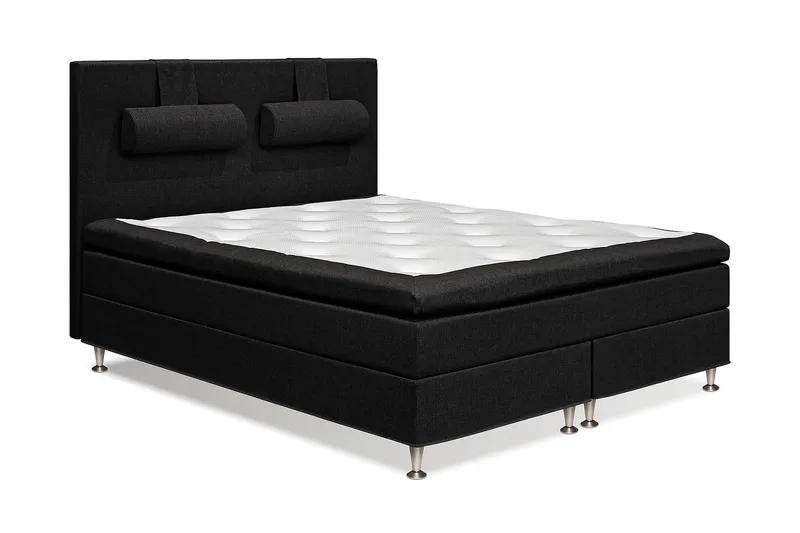 Meja Kontinentalseng 180x200 - Svart - Møbler - Senger - Komplett sengepakke
