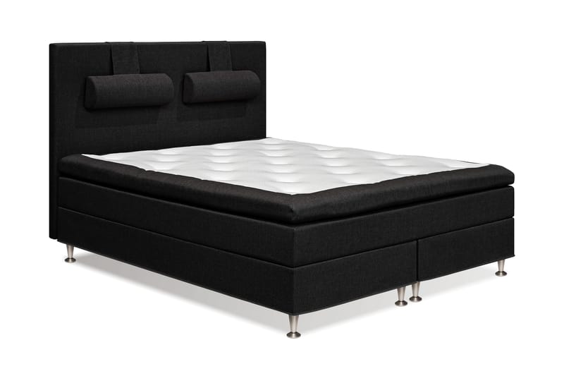 Meja Sengepakke 180x200 - Svart med nakkepute - Møbler - Senger - Komplett sengepakke