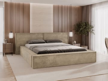 Melor sengeramme 160x200 cm - beige - Møbler - Senger - Sengeramme & sengestamme