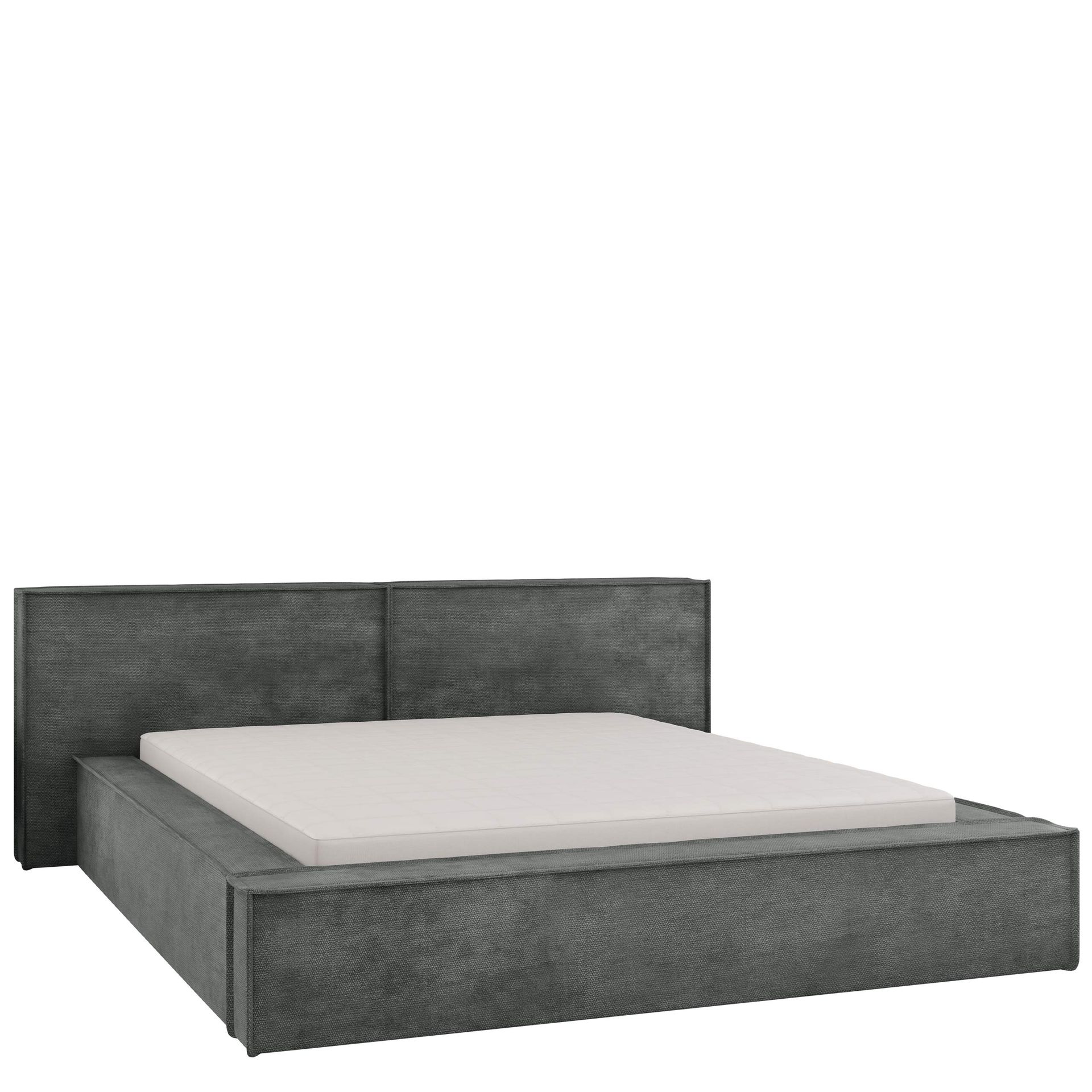 Melor sengeramme 180x200 cm - mørkegrå