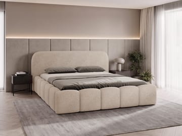 Merik sengeramme 160x200 cm - beige - Møbler - Senger - Sengeramme & sengestamme