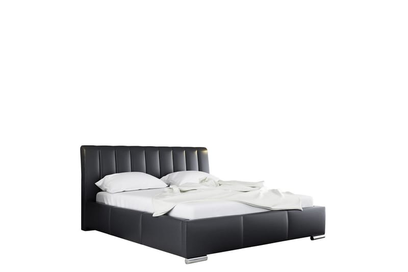 Milano Sengeramme 180x200 cm, Svart