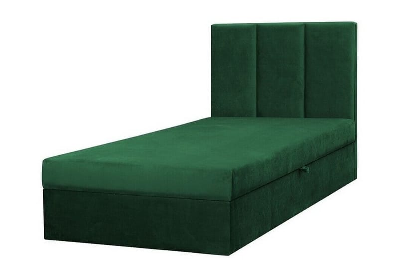 Millstreet Sengeramme 100x200 cm - Mørkegrønn - Sengeramme & sengestamme