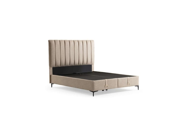 Mojon Sengeramme 120x200 cm - Beige - Møbler - Senger - Sengeramme & sengestamme