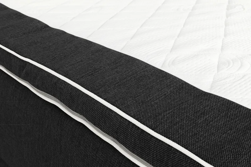 Montana Komplett Sengpakke med Oppbevaring 90x200 cm - Svart - Møbler - Senger - Komplett sengepakke