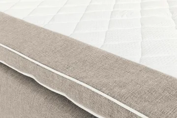 Montana Seng med Oppbevaring 180x200 cm - Beige - Møbler - Senger - Komplett sengepakke