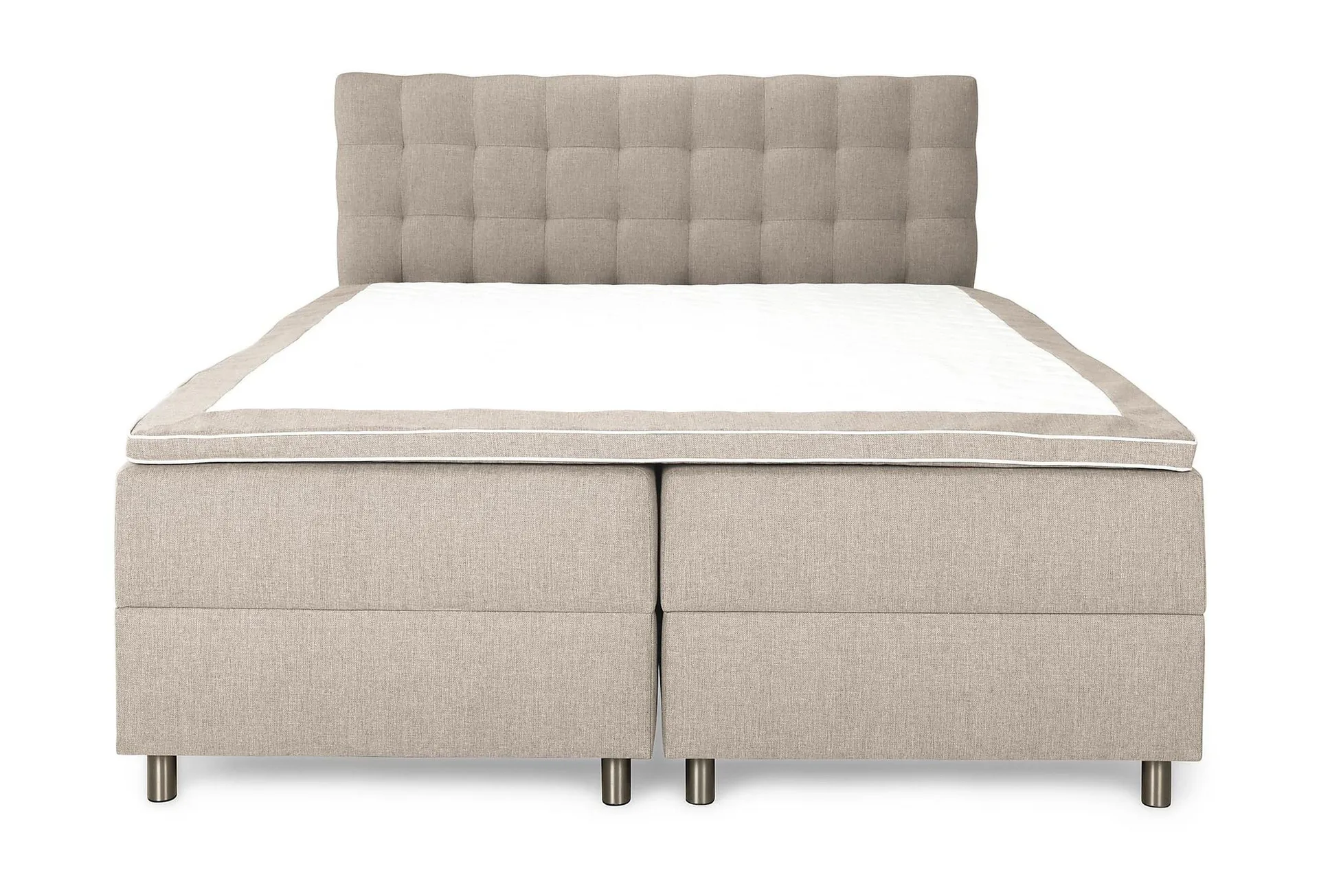 Montana Seng med Oppbevaring 180x200 cm - Beige