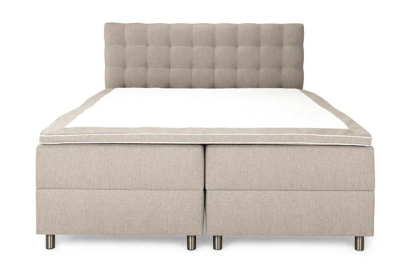 Montana Seng med Oppbevaring 180x200 cm, Beige