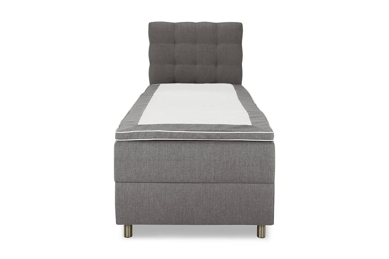 Montana Seng med Oppbevaring 90x200, Grå