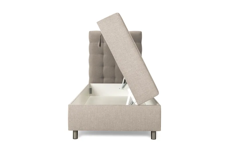 Montana Sengepakke Seng med Oppbevaring 80x200 - Beige - Møbler - Senger - Enkeltsenger