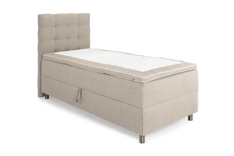 Montana Sengepakke Seng med Oppbevaring 80x200 - Beige - Møbler - Senger - Enkeltsenger