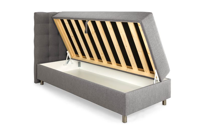 Montana Sengepakke Seng med Oppbevaring 80x200 - Grå - Møbler - Senger - Kontinentalsenger