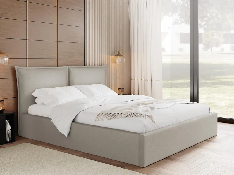 Morricon Sengeramme 140x200 cm - Beige - Møbler - Senger - Sengeramme & sengestamme