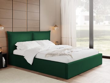 Morricon Sengeramme 140x200 cm - Grønn - Møbler - Senger - Sengeramme & sengestamme