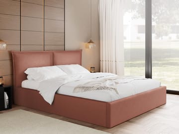 Morricon Sengeramme 160x200 cm - Rosa - Møbler - Senger - Sengeramme & sengestamme