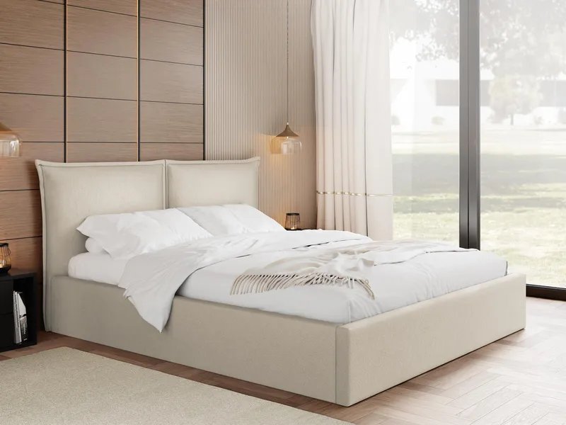 Morricon Sengeramme 180x200 cm - Beige - Møbler - Senger - Sengeramme & sengestamme