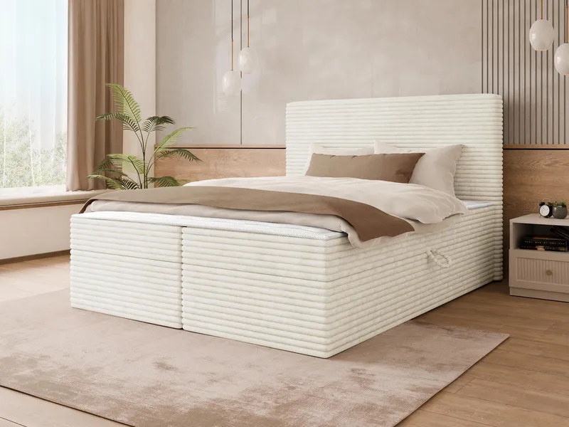 Neyrin Kontinentalseng 180x200 cm med Oppbevaring - Møbler - Senger - Kontinentalsenger