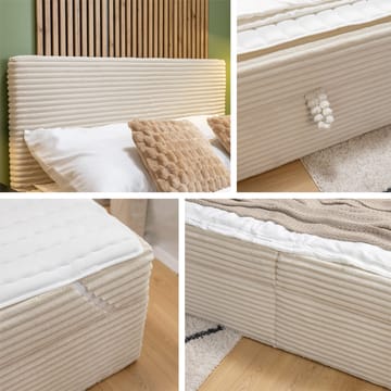 Neyrin Kontinentalseng 180x200 cm med Oppbevaring - Møbler - Senger - Kontinentalsenger