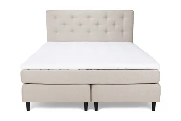 Nice Deluxe Komplett Sengepakke 160x200 - Beige - Møbler - Senger - Komplett sengepakke