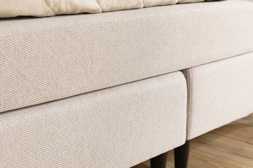 Nice Deluxe Komplett Sengepakke 160x200 - Beige - Møbler - Senger - Komplett sengepakke