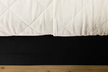 Nice Deluxe Komplett Sengepakke 160x200 - Svart - Møbler - Senger - Komplett sengepakke