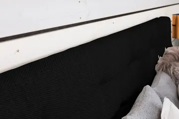 Nice Deluxe Komplett Sengepakke 160x200 - Svart - Møbler - Senger - Komplett sengepakke