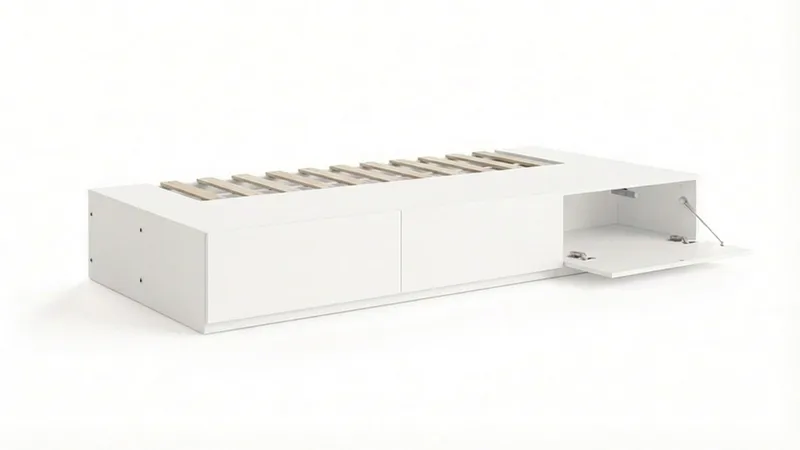 Norrvik Sengeramme 90x200 cm med oppbevaring, undefined