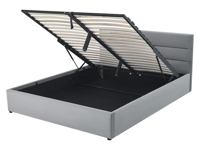 Omrynn Sengeramme 140x200 cm - Grå - Møbler - Senger - Sengeramme & sengestamme