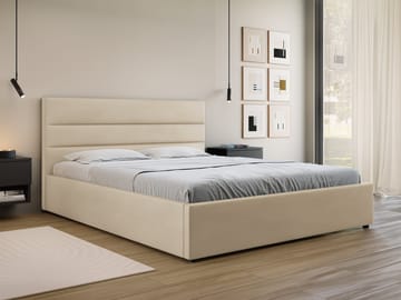 Omrynn Sengeramme 180x200 cm - Beige - Møbler - Senger - Sengeramme & sengestamme