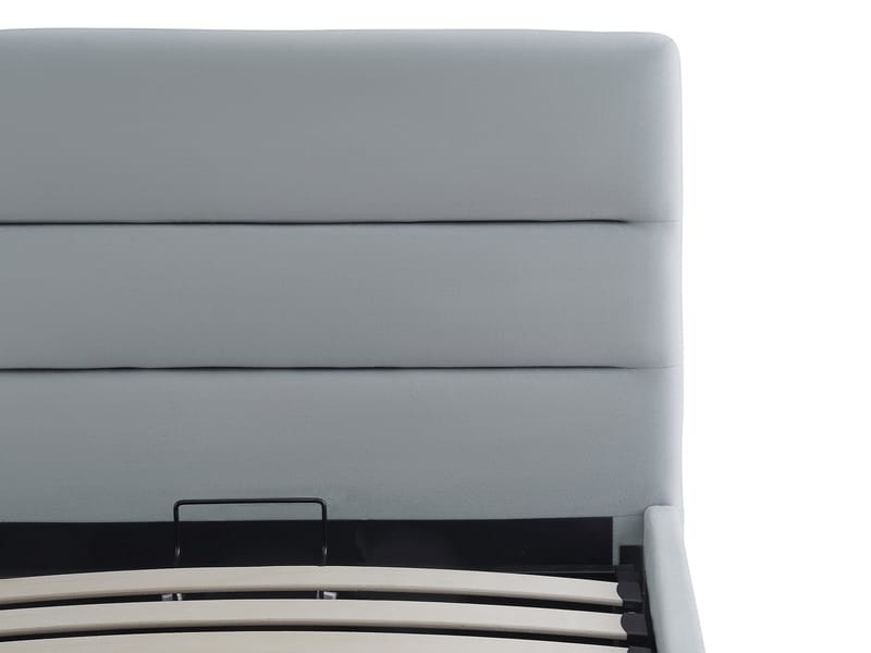 Omrynn sengeramme med oppbevaring 90x200 cm - grå - Møbler - Senger - Sengeramme & sengestamme