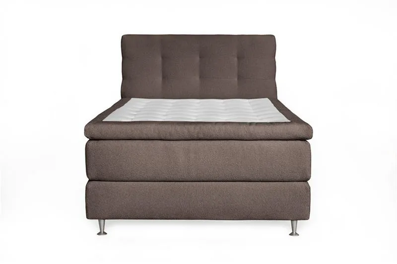 Oslo Lyx Kontinentalseng 120x200 cm - Lys brun - Møbler - Senger - Kontinentalsenger