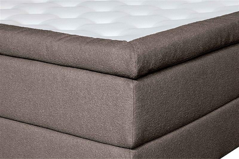 Oslo Lyx Kontinentalseng 140x200 cm - Lys brun - Møbler - Senger - Kontinentalsenger