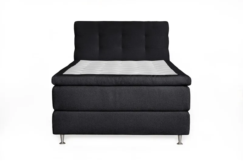 Oslo Lyx Kontinentalseng 140x200 cm - Svart - Møbler - Senger - Kontinentalsenger