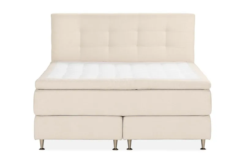 Oslo Lyx Sengepakke Kontinentalseng 160x200 cm, Lysebeige