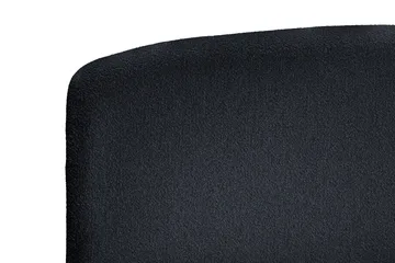 Oslo Lyx Sengpakke Kontinentalseng 120x200 cm Curved Sengegavl - Svart - Møbler - Senger - Komplett sengepakke