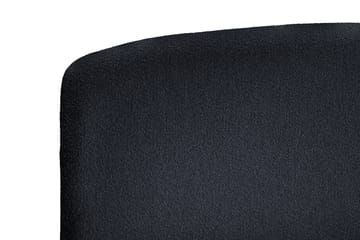 Oslo Lyx Sengpakke Kontinentalseng 140x200 cm Curved Sengegavl - Svart - Møbler - Senger - Komplett sengepakke