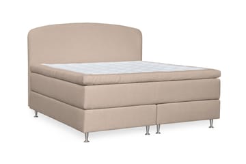 Oslo Lyx Sengpakke Kontinentalseng 160x200 cm Curved Sengegavl