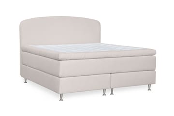 Oslo Lyx Sengpakke Kontinentalseng 160x200 cm Curved Sengegavl
