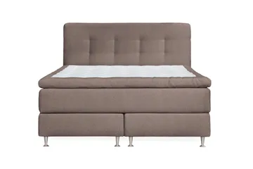 Oslo Lyx Sengpakke Kontinentalseng 160x200 cm Knappet Sengegavl