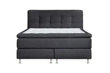 Oslo Lyx Sengpakke Kontinentalseng 160x200 cm Knappet Sengegavl