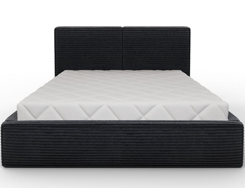 Pesillo sengeramme med oppbevaring 140x200 cm - svart - Møbler - Senger - Sengeramme & sengestamme