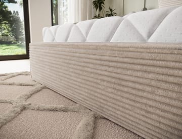 Pesillo sengeramme med oppbevaring 160x200 cm - svart - Møbler - Senger - Sengeramme & sengestamme
