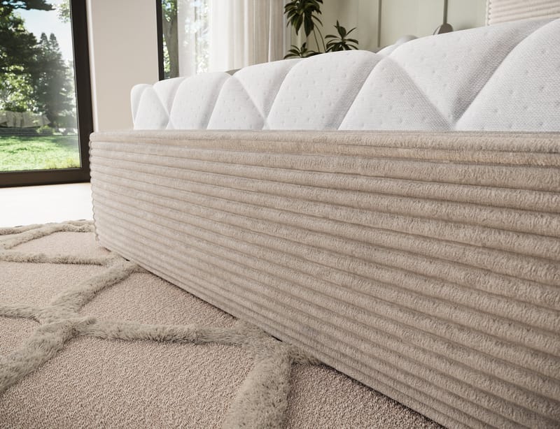 Pesillo sengeramme med oppbevaring 160x200 cm - svart - Møbler - Senger - Sengeramme & sengestamme