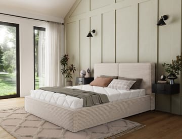 Pesillo sengeramme med oppbevaring 160x200 cm - svart - Møbler - Senger - Sengeramme & sengestamme