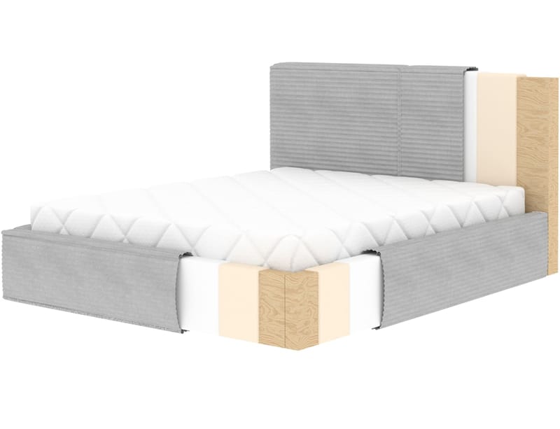 Pesillo sengeramme med oppbevaring 180x200 cm - Modullo 35 - Møbler - Senger - Sengeramme & sengestamme