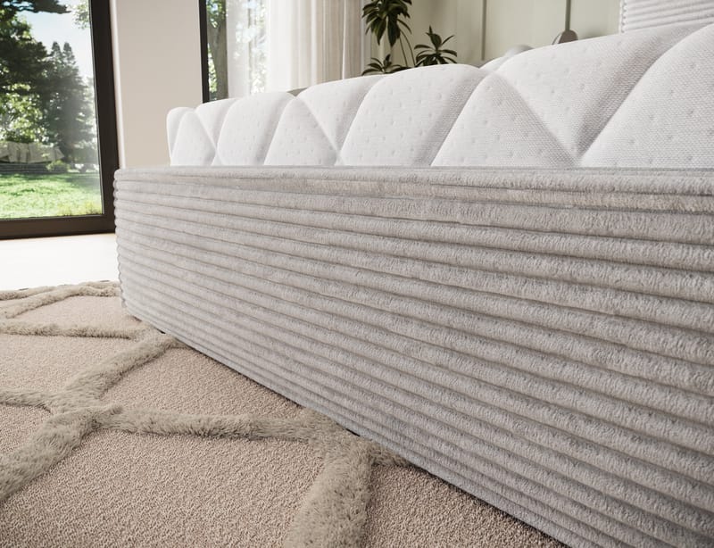 Pesillo sengeramme med oppbevaring 180x200 cm - svart - Møbler - Senger - Sengeramme & sengestamme