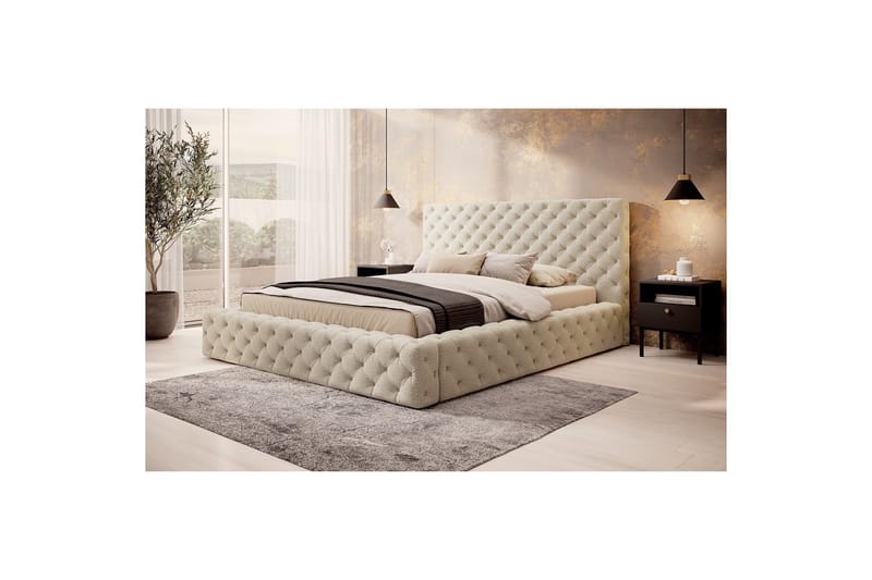 Princce Sengeramme 140x200 cm - Blå - Møbler - Senger - Sengeramme & sengestamme