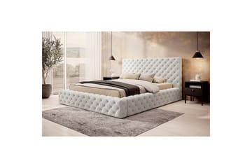 Princce Sengeramme 140x200 cm - Hvit - Møbler - Senger - Sengeramme & sengestamme